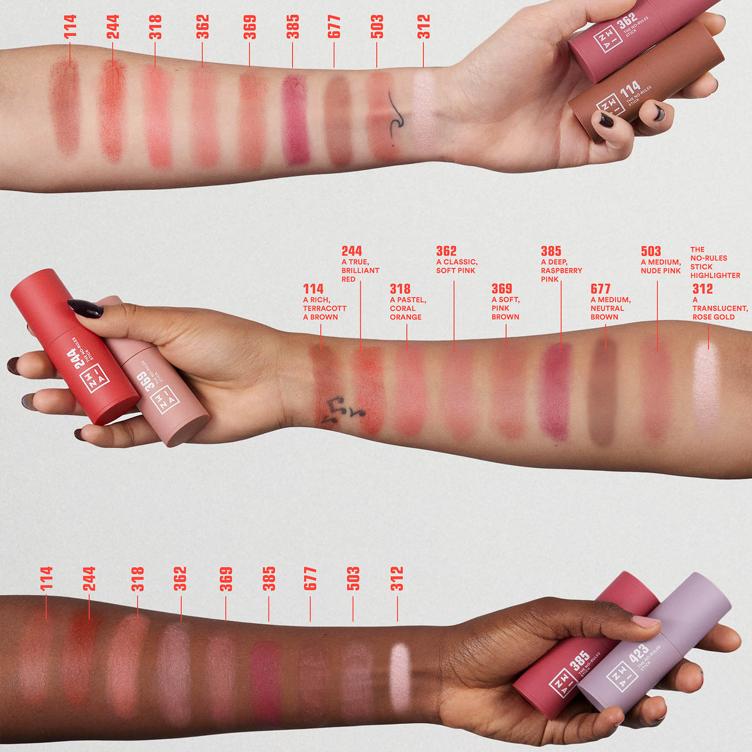 THE NO-RULES STICK (BARRA MULTI-USOS PARA ROSTRO)